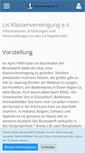 Mobile Screenshot of lis-klasse.de